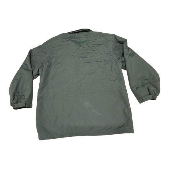 Vintage LL Bean Men's Thinsulate Thermal Insulation Parka L Green Chore Jacket - Picture 15 of 15
